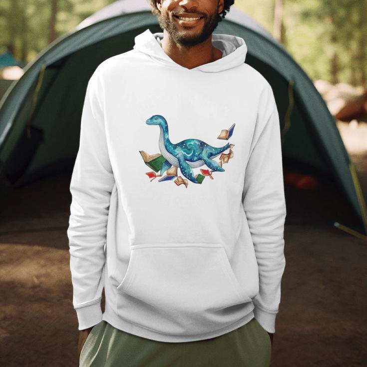 Unearth A Story Summer Reading 2026 Cute Plesiosaurus Book Men Hoodie Unearth A Story Summer Reading 2026 Cute Plesiosaurus Book Men Hoodie