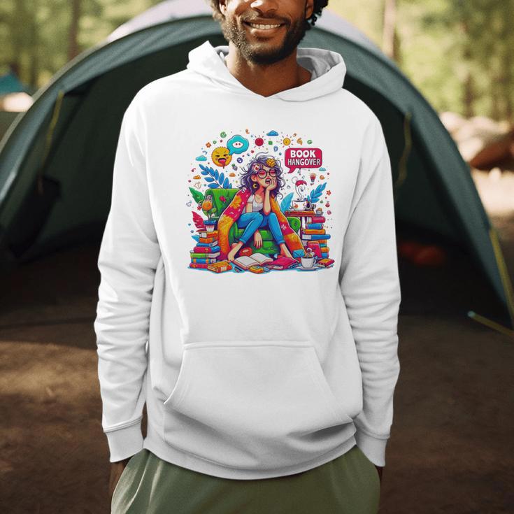 Woman Book Lover Book Hangover Woman Premium Tri-Blend Men Hoodie