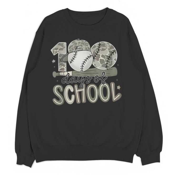 100 Days Of School Baseball Cap Boy School Teacher Unisex Sweatshirt