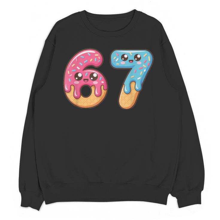 67 Shirt Baseball Life Style 101 Apparel Youth Drip Meme 6 7 Unisex Sweatshirt