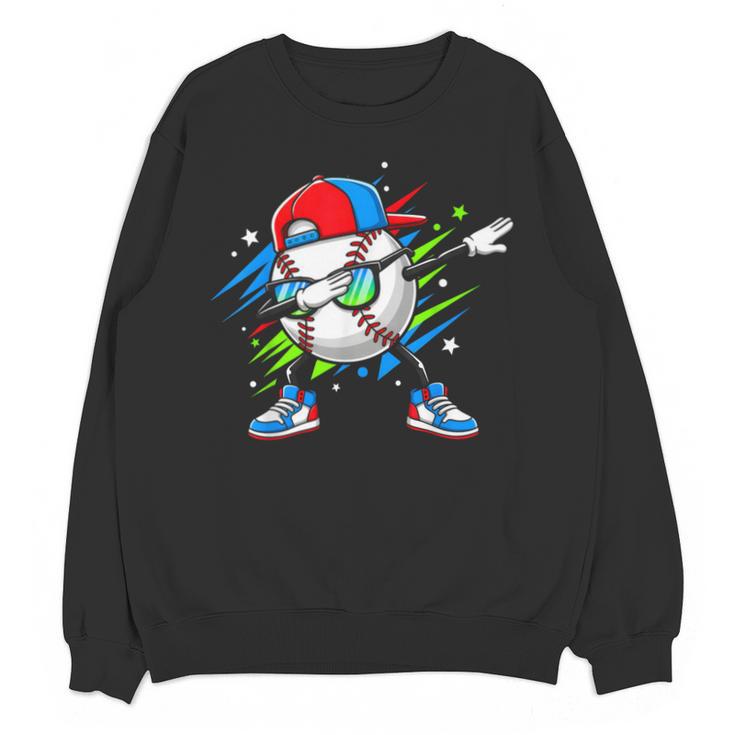 Baseball Dabbing Sports For Boys And Girls Game Day Unisex Sweatshirt