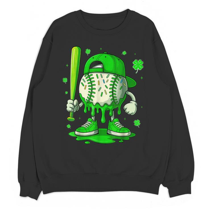 Baseball Drip Icecream Apparel Youth Boy St Patricks Day Unisex Sweatshirt Baseball Drip Icecream Apparel Youth Boy St Patricks Day Unisex Sweatshirt