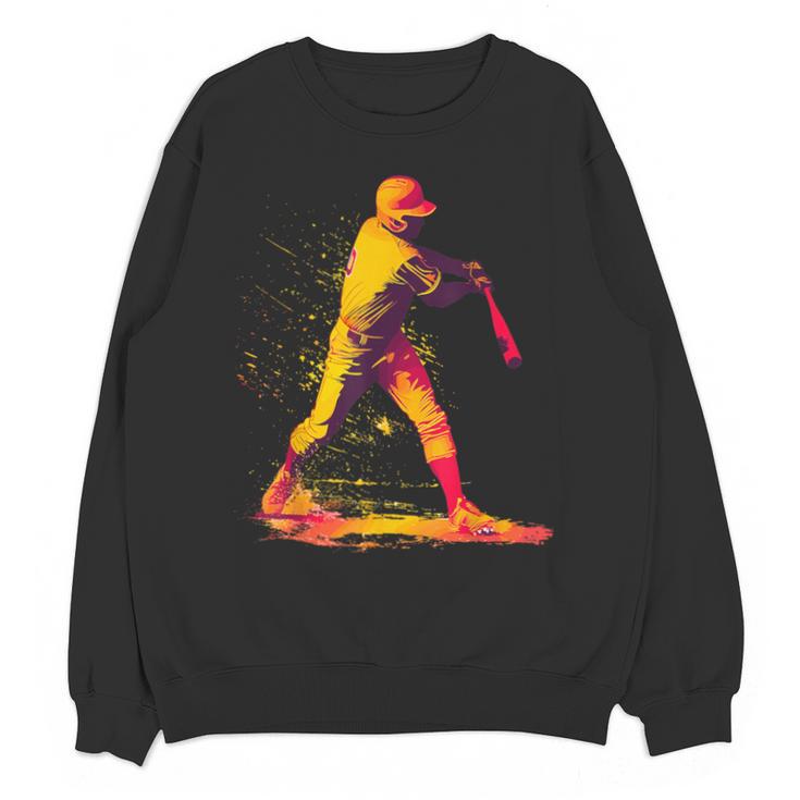 Baseball Player Unisex Sweatshirt