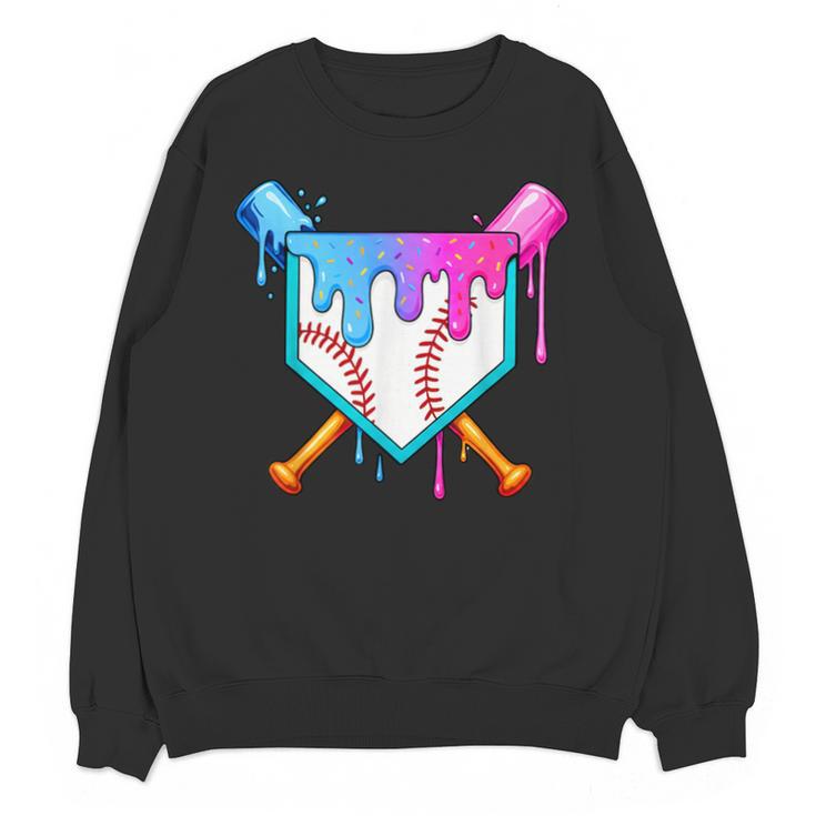 Baseball Sport Respect The Drip Boys Baseball Unisex Sweatshirt