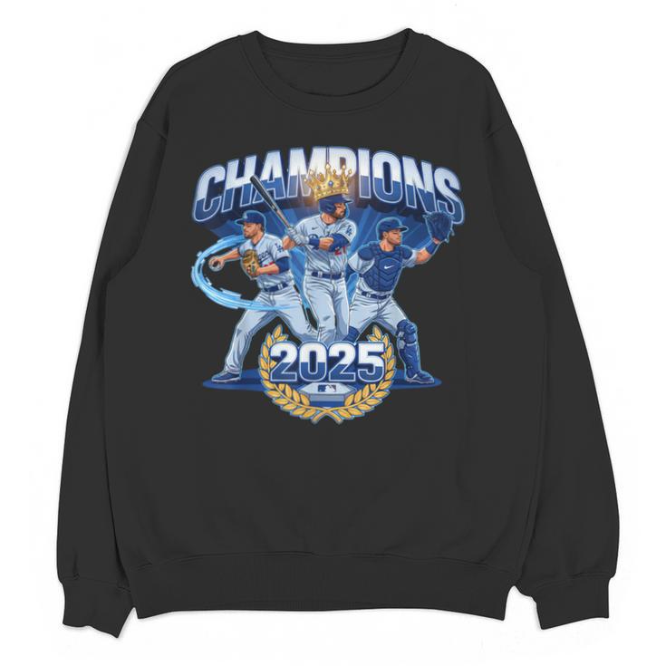Champions 2025 Baseball Retro Athletic Celebration Theme Unisex Sweatshirt