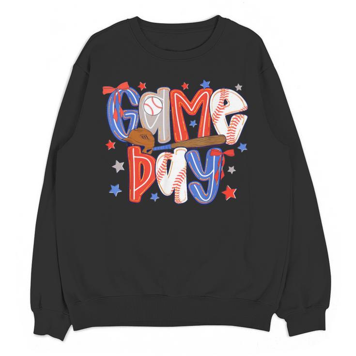 Game Day Baseball Lover Field Day Men Women Kid Unisex Sweatshirt