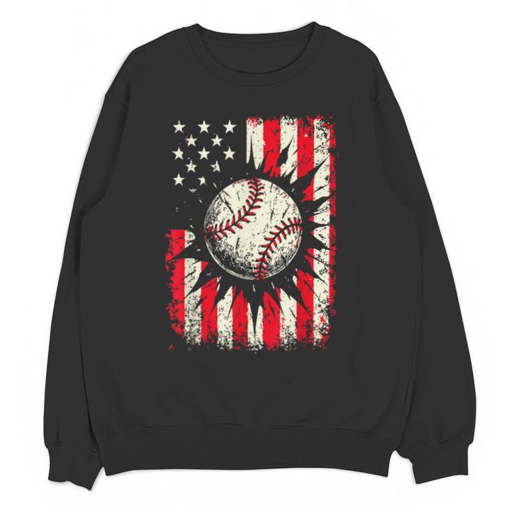 Ice Cream Baseball Drip Respect The Drip Youth Boy Baseball Unisex Sweatshirt