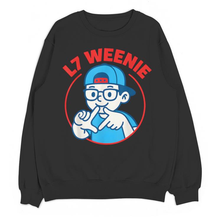 L7 Weenie Baseball Softball Unisex Sweatshirt