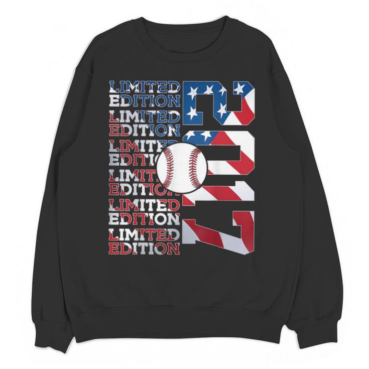 Limited Edition 2017 Baseball 9TH Birthday Unisex Sweatshirt