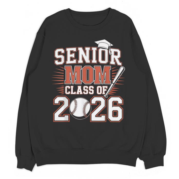 Senior Mom Class Of 2026 Graduate Baseball 2026 Graduation Unisex Sweatshirt