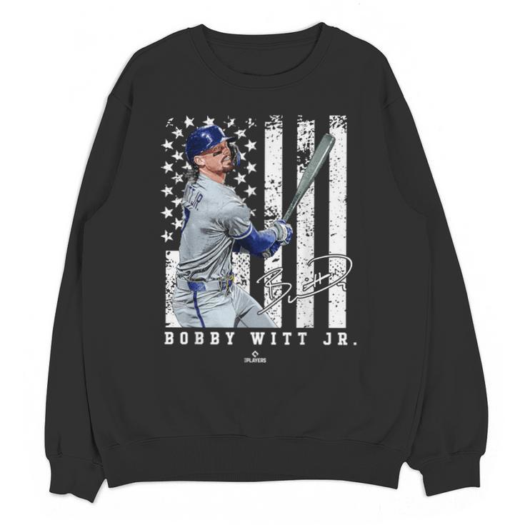 Show Your Pride Bobby WITT Jr Kansas City Baseball MLBPA Unisex Sweatshirt Show Your Pride Bobby WITT Jr Kansas City Baseball MLBPA Unisex Sweatshirt