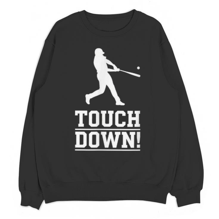 Touchdown Baseball Football Sports Unisex Sweatshirt