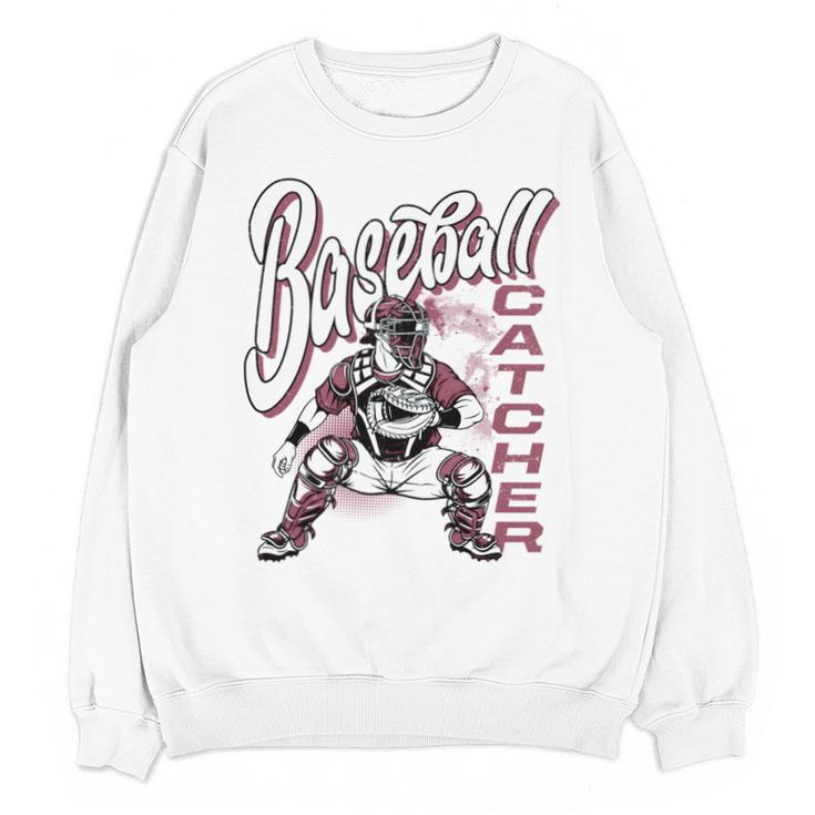 Baseball Catcher Gear Home Plate Unisex Sweatshirt