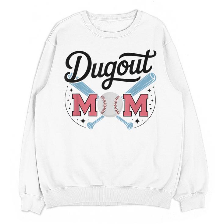 Baseball Mom – Proud Dugout Supporter Unisex Sweatshirt