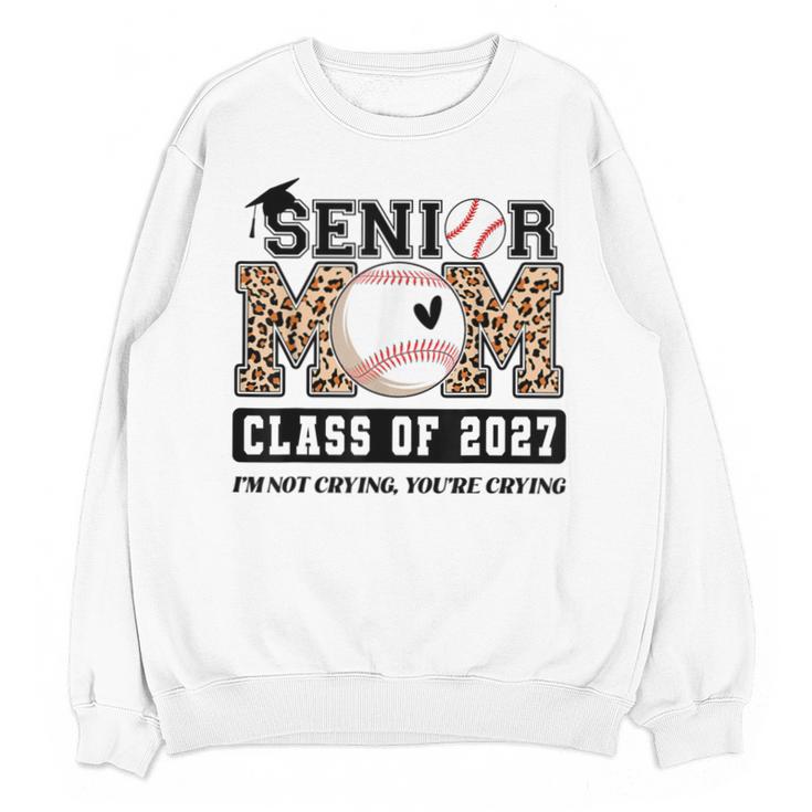 Baseball Senior Class Of 2027 Senior 2027 Graduation Women Unisex Sweatshirt