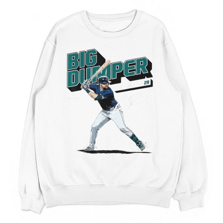 Cal Raleigh Seattle MLB Baseball Players MLBCRA205M Unisex Sweatshirt