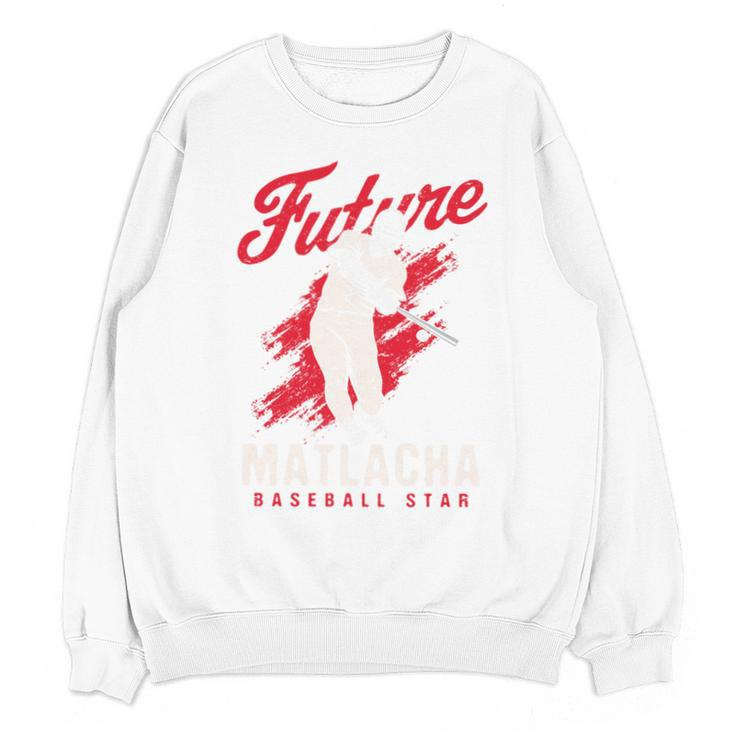 Future Matlacha Baseball Star Baseball Player Sports Theme Premium Tri-Blend Unisex Sweatshirt