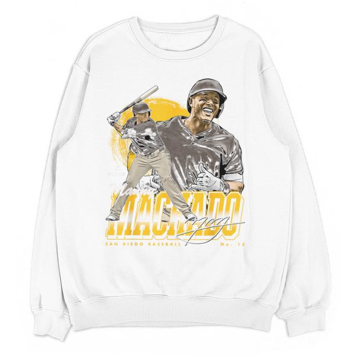 Manny Machado San Diego MLB Baseball Players MLBMMA302N Unisex Sweatshirt