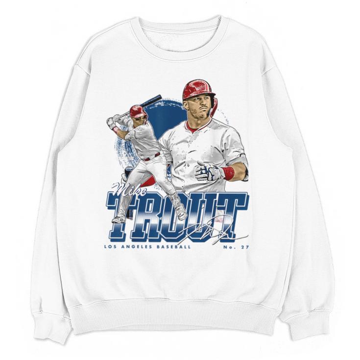 Mike Trout Los Angeles A MLB Baseball Players MLBMTR302N Unisex Sweatshirt