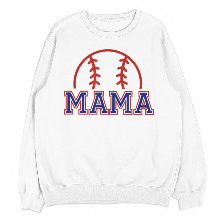 Mom Of Rookie 1st Birthday Baseball Boy Family Matching Unisex Sweatshirt
