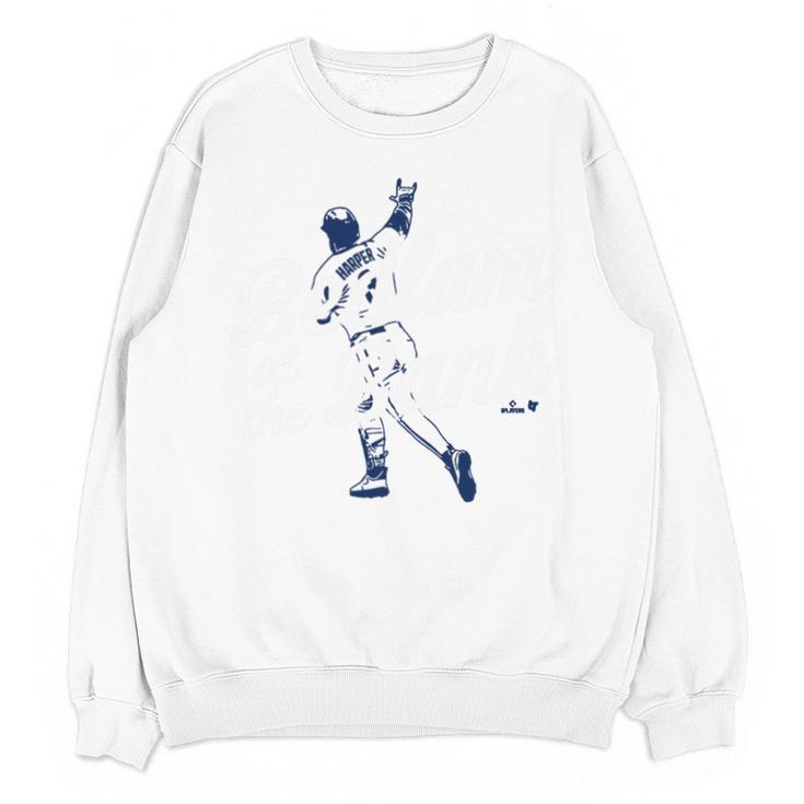 Philly Bedlam Bedlam At The Bank Philadelphia Baseball Premium Tri-Blend Unisex Sweatshirt