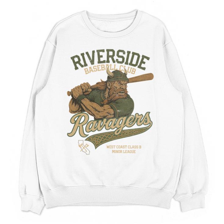 Riverside Ravagers Retro Minor League Baseball Unisex Sweatshirt