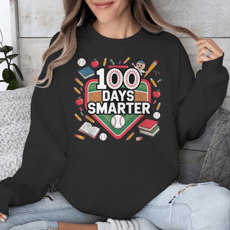 100 Day Baseball School Sports Kids Unisex Sweatshirt 100 Day Baseball School Sports Kids Unisex Sweatshirt