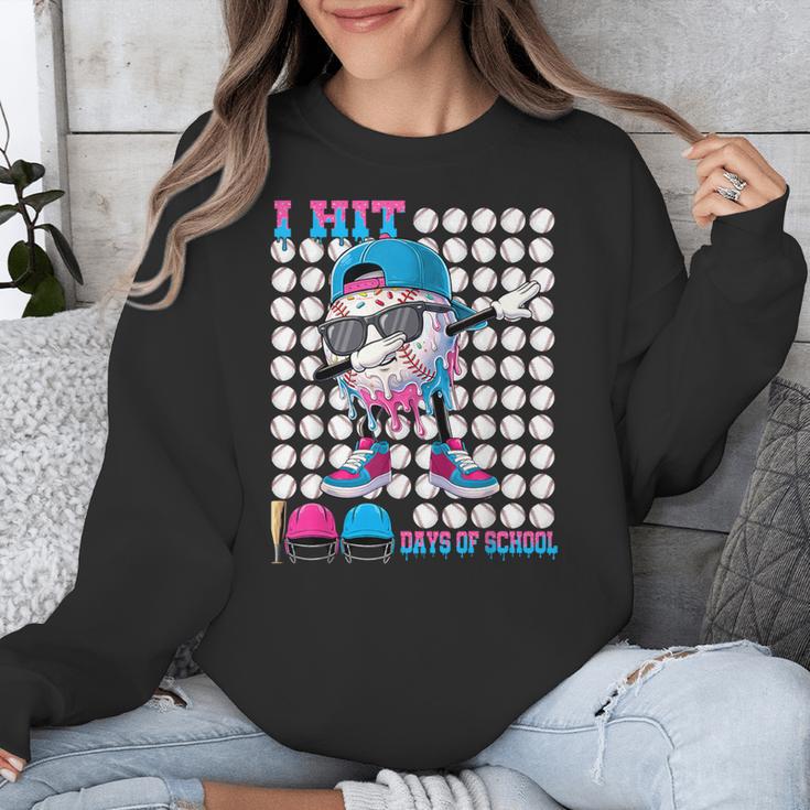 100 Days Of School Baseball Drip Boys Kids 100th Day School Unisex Sweatshirt 100 Days Of School Baseball Drip Boys Kids 100th Day School Unisex Sweatshirt