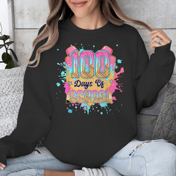 100 Days Of School Baseball Drip Boys Kids 100th Day Unisex Sweatshirt 100 Days Of School Baseball Drip Boys Kids 100th Day Unisex Sweatshirt