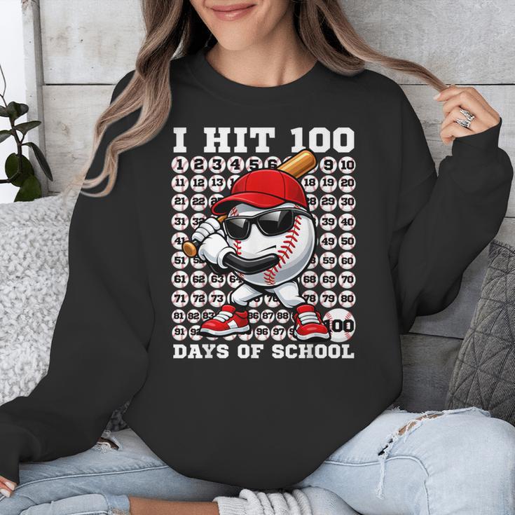 100 Days Of School Retro Baseball Sport For Boys Teachers Unisex Sweatshirt 100 Days Of School Retro Baseball Sport For Boys Teachers Unisex Sweatshirt