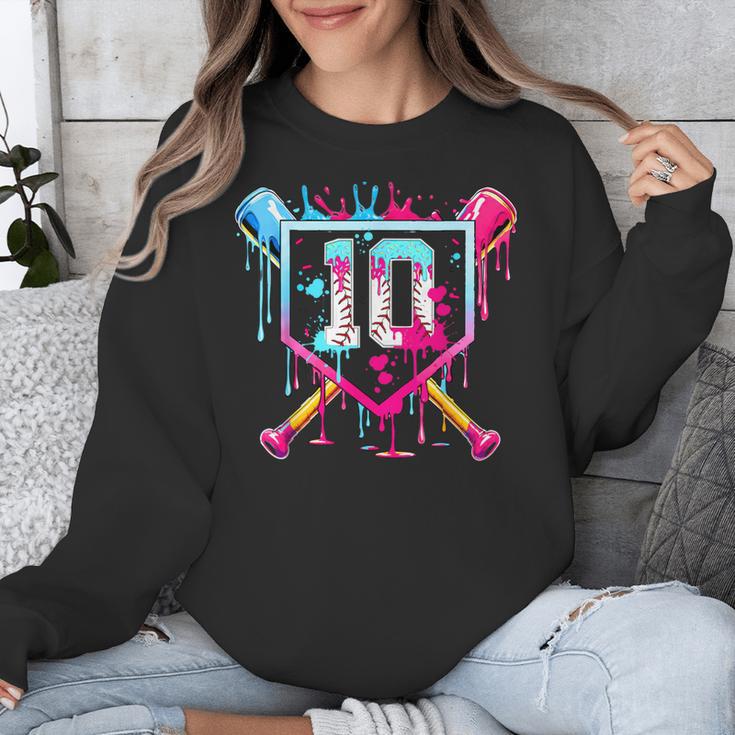 10th Birthday Boys Baseball Ice Cream Drip Boys Baseball Unisex Sweatshirt 10th Birthday Boys Baseball Ice Cream Drip Boys Baseball Unisex Sweatshirt
