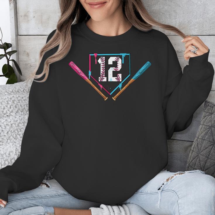 12th Birthday Baseball Ice Cream Drip 12 Years Old Boy Kids Unisex Sweatshirt 12th Birthday Baseball Ice Cream Drip 12 Years Old Boy Kids Unisex Sweatshirt