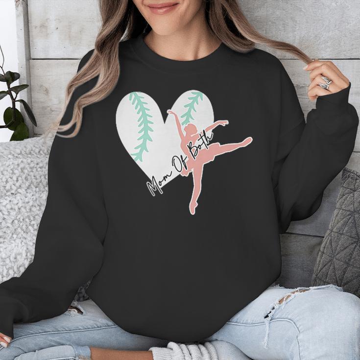 2 Sided Sorry Can't Dance Baseball Bye Mom Of Both Unisex Sweatshirt
