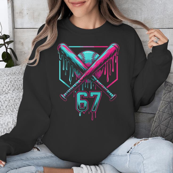 67 Baseball Drip Six Seven Gen Alpha Slag Unisex Sweatshirt