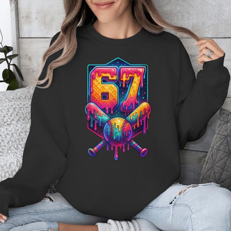 67 Meme Trendy Baseball Number 67 Player Six Seven Unisex Sweatshirt 67 Meme Trendy Baseball Number 67 Player Six Seven Unisex Sweatshirt