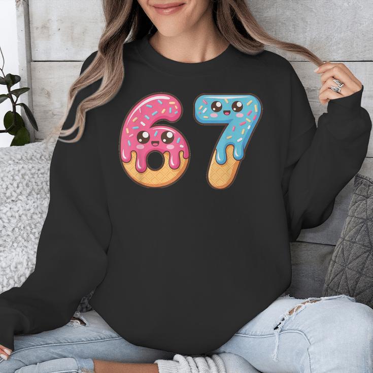 67 Shirt Baseball Life Style 101 Apparel Youth Drip Meme 6 7 Unisex Sweatshirt