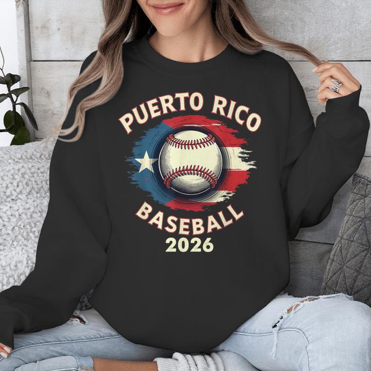 Baseball 2026 Puerto Rico Island Pride Sports Theme Unisex Sweatshirt