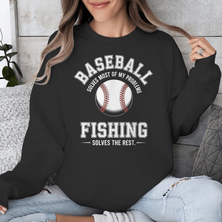 Baseball & Fishing Unisex Sweatshirt