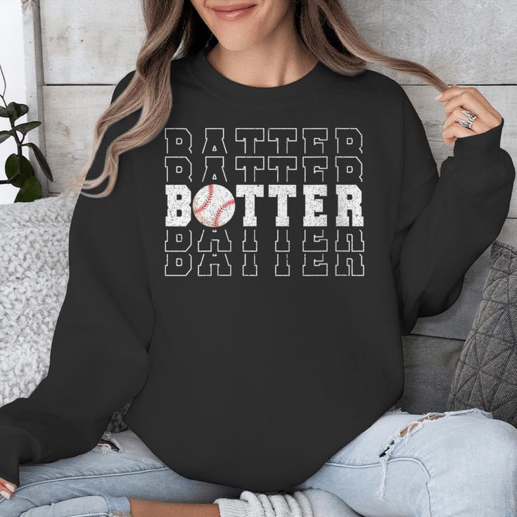 Baseball Batter Team Player Sport Lover Family Friends Fans Unisex Sweatshirt Baseball Batter Team Player Sport Lover Family Friends Fans Unisex Sweatshirt