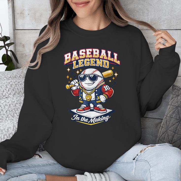 Baseball Cute Youth Ice Cream Valentine Day Sporty Fun Unisex Sweatshirt Baseball Cute Youth Ice Cream Valentine Day Sporty Fun Unisex Sweatshirt