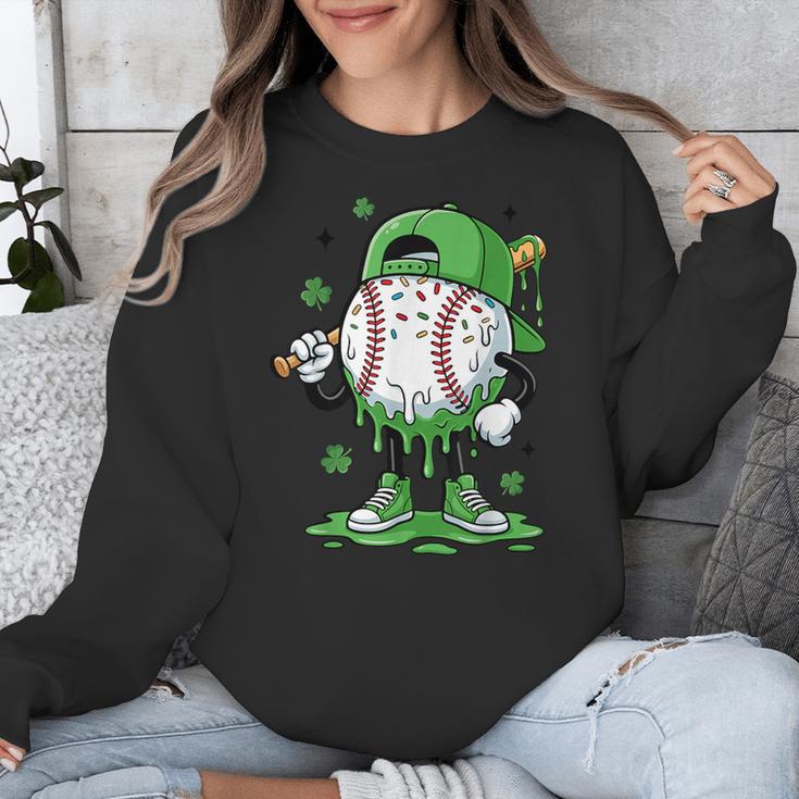 Baseball Drip For Boys Ice Cream Drip Baseball Player Unisex Sweatshirt Baseball Drip For Boys Ice Cream Drip Baseball Player Unisex Sweatshirt