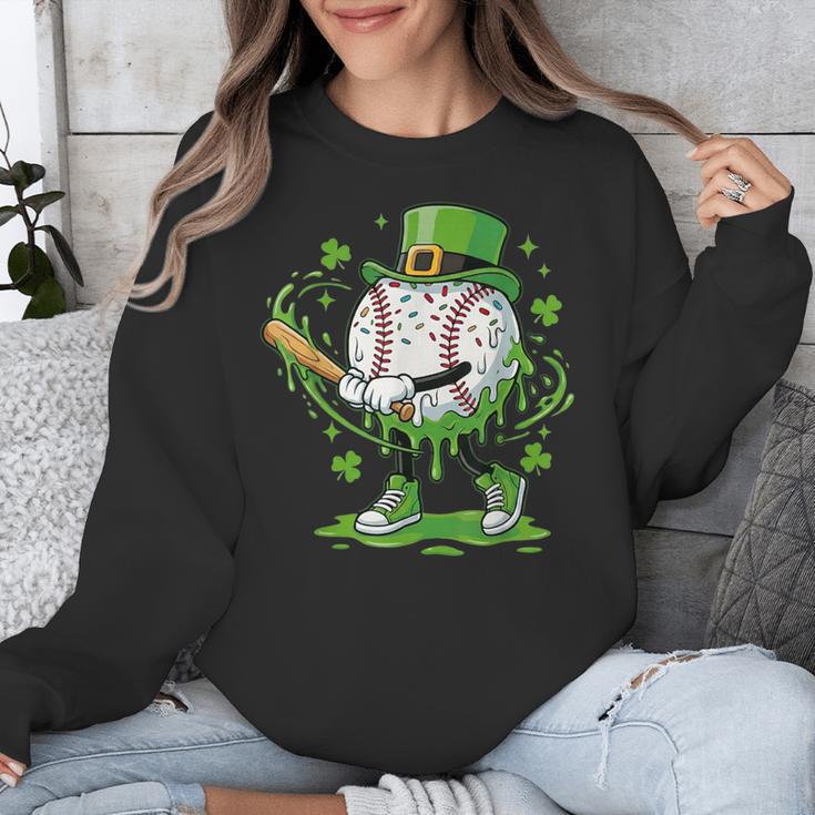 Baseball Drip For Boys Ice Cream Drip Youth St Patricks Day Unisex Sweatshirt Baseball Drip For Boys Ice Cream Drip Youth St Patricks Day Unisex Sweatshirt