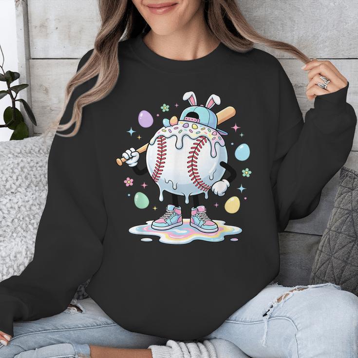 Baseball Drip Icecream Apparel Youth Boy Easter Unisex Sweatshirt Baseball Drip Icecream Apparel Youth Boy Easter Unisex Sweatshirt