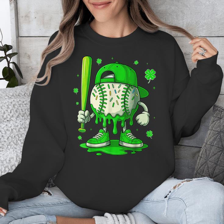 Baseball Drip Icecream Apparel Youth Boy St Patricks Day Unisex Sweatshirt Baseball Drip Icecream Apparel Youth Boy St Patricks Day Unisex Sweatshirt