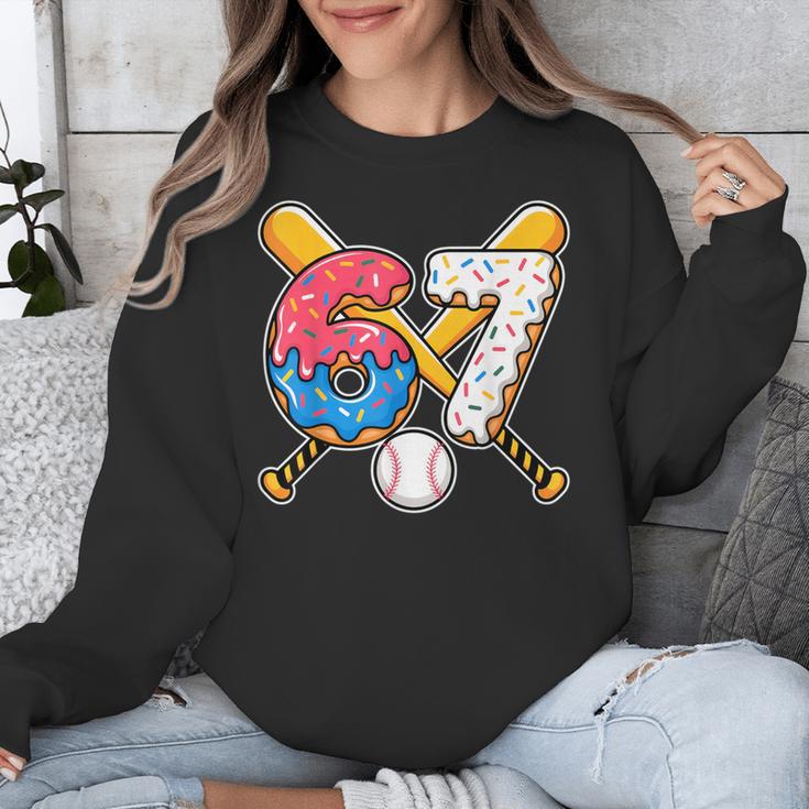 Baseball Drip Number 67 Player 67th Birthday Meme Unisex Sweatshirt Baseball Drip Number 67 Player 67th Birthday Meme Unisex Sweatshirt