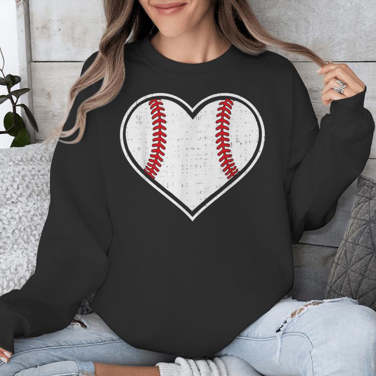 Baseball Heart Love Sport Valentines Day Men Women Boys Kids Unisex Sweatshirt Baseball Heart Love Sport Valentines Day Men Women Boys Kids Unisex Sweatshirt