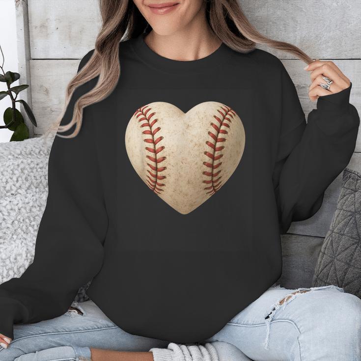Baseball Heart Shape Valentines Day Love Boys Kids Men Unisex Sweatshirt Baseball Heart Shape Valentines Day Love Boys Kids Men Unisex Sweatshirt