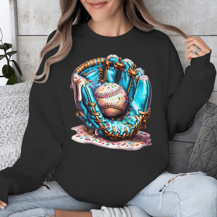 Baseball Lifestyle Apparel Youth Baseball Drip Ice Cream Unisex Sweatshirt