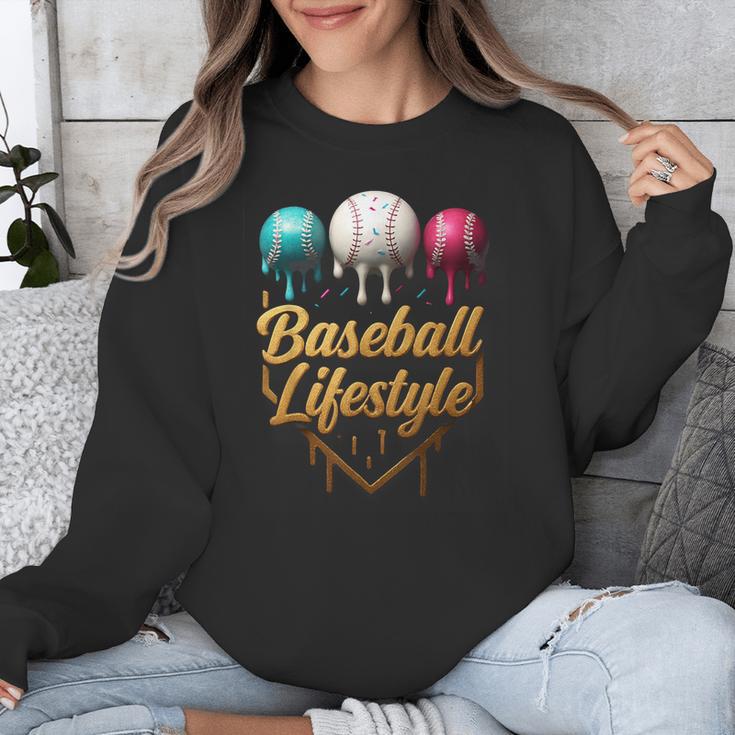 Baseball Lifestyle Drip Unisex Sweatshirt