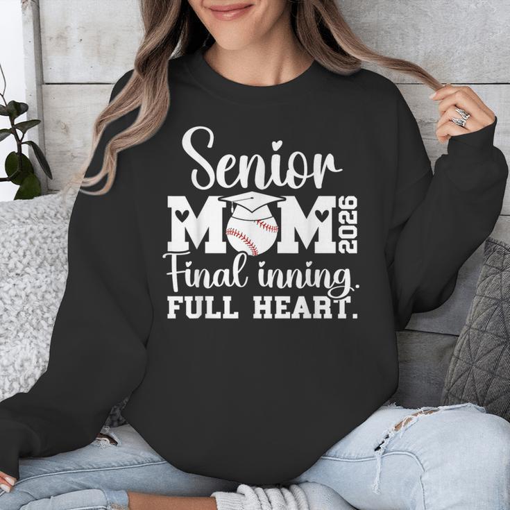 Baseball Senior Mom 2026 Final Inning Baseball Senior Mama Unisex Sweatshirt Baseball Senior Mom 2026 Final Inning Baseball Senior Mama Unisex Sweatshirt